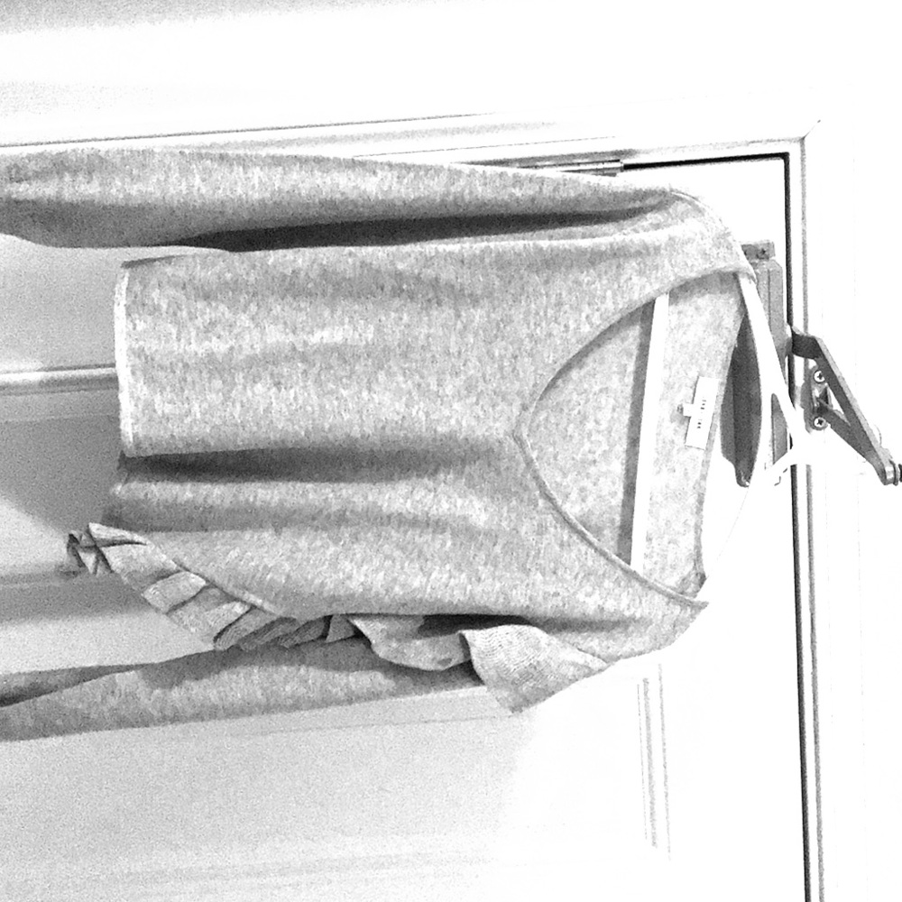 John and Jenn gray sweater